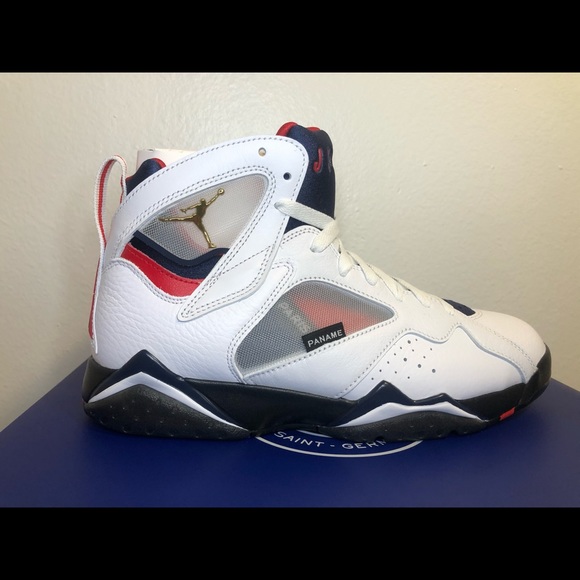 Jordan 7 Retro Paris Saint-Germain Sz 9 CZ0789-105 - Picture 3 of 7